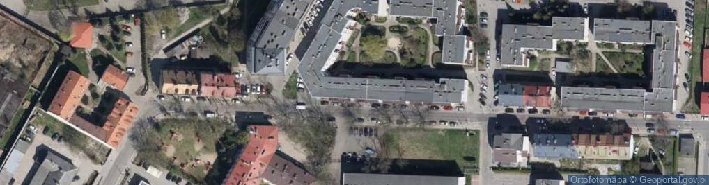 Zdjęcie satelitarne Usługi Ksero Płock