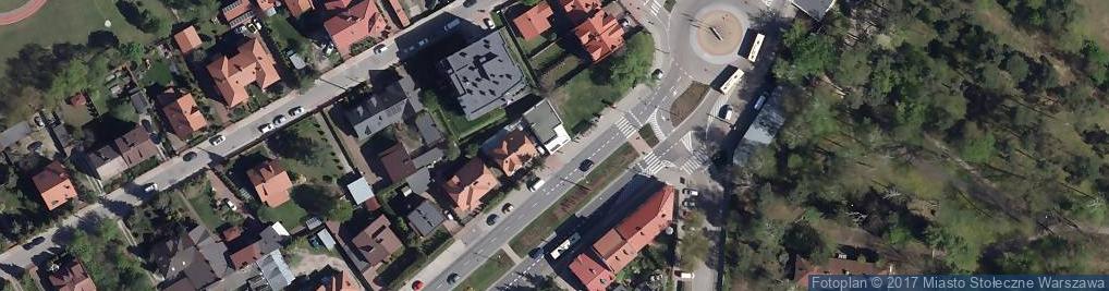 Zdjęcie satelitarne Żabka