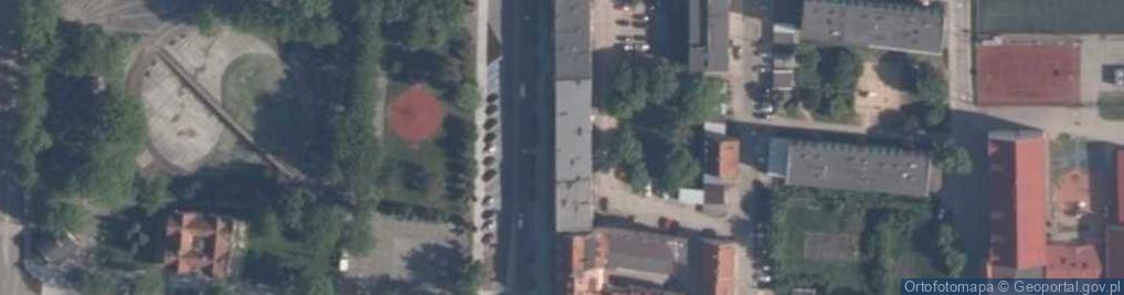 Zdjęcie satelitarne Handel Art Przemysł i Księgarsko Papierniczymi w Gołdapi