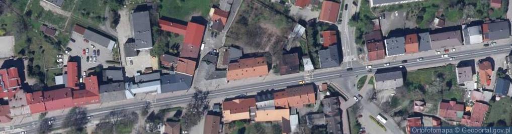 Zdjęcie satelitarne Księgarnia Beskidzka