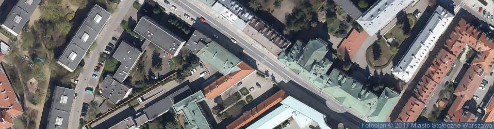 Zdjęcie satelitarne Na Miodowej