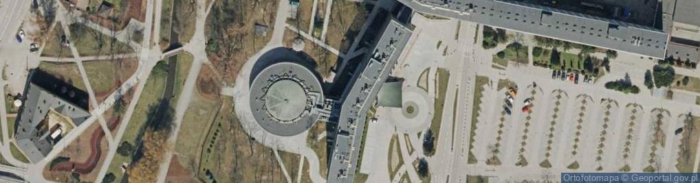 Zdjęcie satelitarne Kuratorium Oświaty w Kielcach