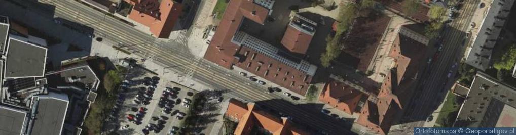 Zdjęcie satelitarne Kuratorium Oświaty