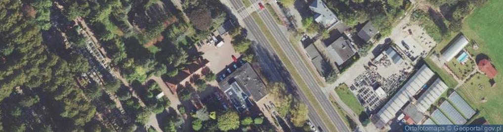 Zdjęcie satelitarne Firma Handlowo Usługowa Kwiaciarnia Irys M Bądorowicz E Makowska w Niwińska