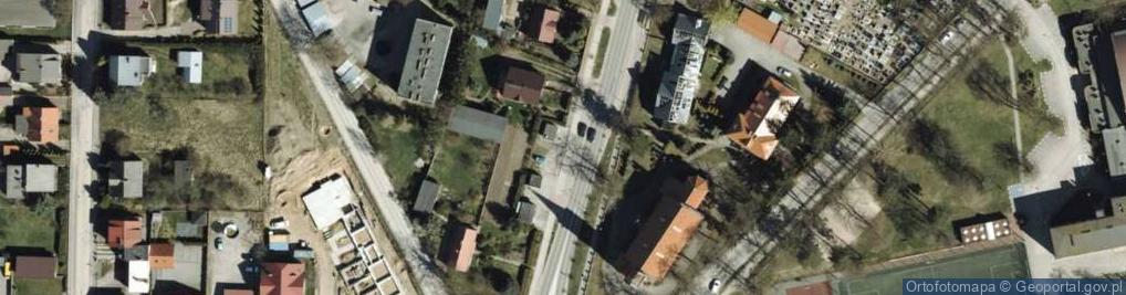 Zdjęcie satelitarne Irysek FH. Modrzewska K.