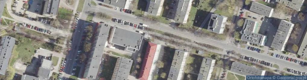 Zdjęcie satelitarne Kaktusik