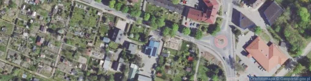 Zdjęcie satelitarne Katarzyna Wilk-Łabanowska Kwiaciarnia Zielona Łąka Ośrodek Jazdy Konnej