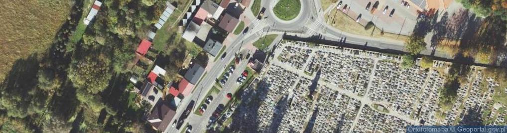 Zdjęcie satelitarne Kwiaciarnia