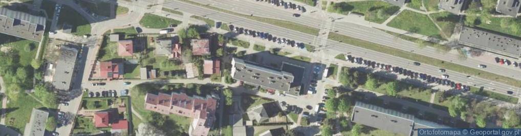 Zdjęcie satelitarne Kwiaciarnia