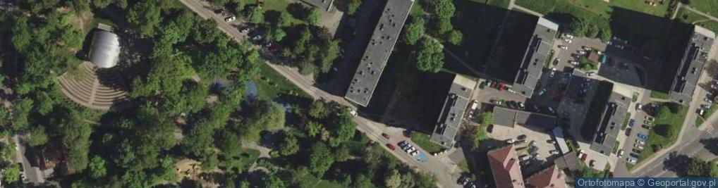 Zdjęcie satelitarne Kwiaciarnia