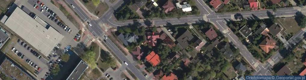 Zdjęcie satelitarne Kwiaciarnia