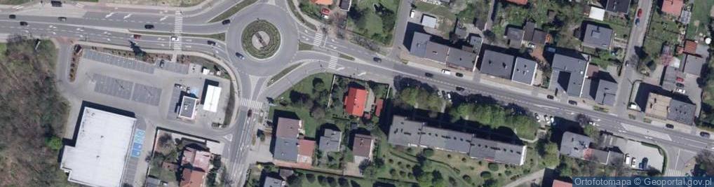 Zdjęcie satelitarne Kwiaciarnia