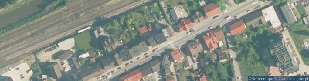 Zdjęcie satelitarne Kwiaciarnia
