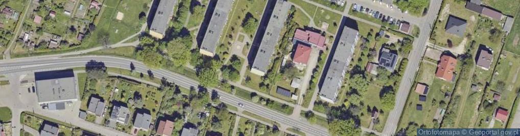 Zdjęcie satelitarne Sprzedaż Kwiatów i Art Ogólno Przemysłowych