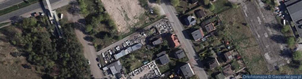Zdjęcie satelitarne Wiślana