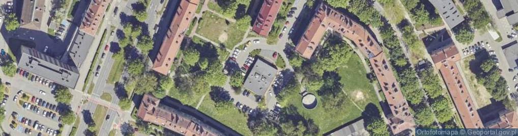 Zdjęcie satelitarne Śląskie Laboratoria Analityczne