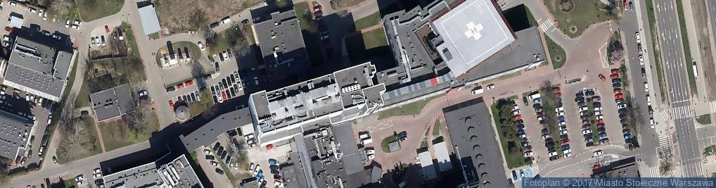 Zdjęcie satelitarne Szpital MSWiA