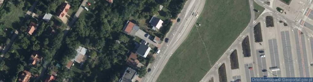 Zdjęcie satelitarne Przychodnia Weterynaryjna "DĄBROWA" Nina Nawrot-Frymus