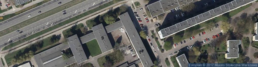 Zdjęcie satelitarne Akademickie Liceum Ogólnokształcące