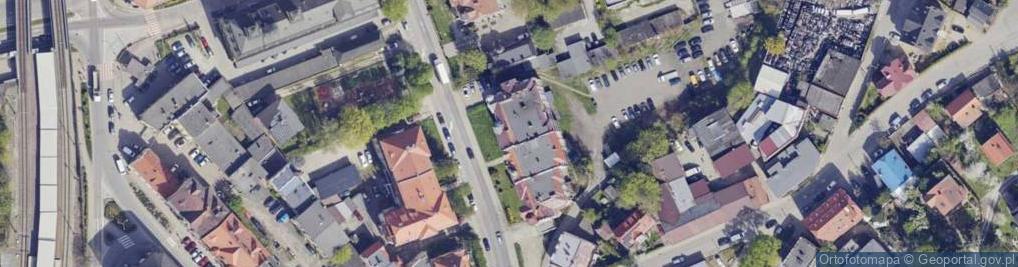 Zdjęcie satelitarne Alternatywne Liceum Ogólnokształcące W Kłodzku