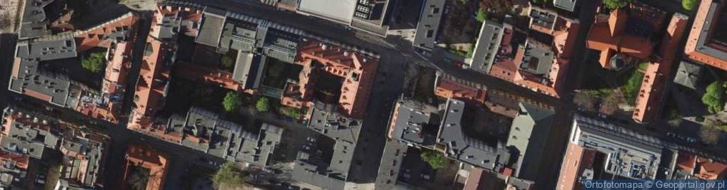 Zdjęcie satelitarne Blue Liceum Ogólnokształcące Dla Dorosłych We Wrocławiu