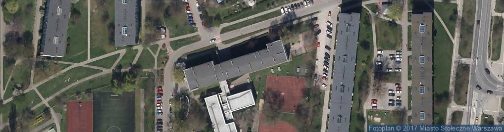 Zdjęcie satelitarne Clxii Liceum Ogólnokształcące