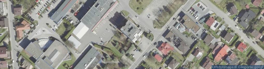 Zdjęcie satelitarne Elitarne Liceum Ogólnokształcące Im.jana III Sobieskiego W Nowym Sączu
