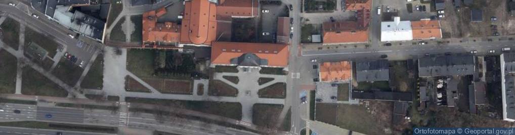 Zdjęcie satelitarne I Liceum Ogólnokształcące Dla Dorosłych W Piotrkowie Trybunalskim
