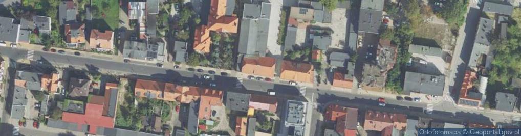 Zdjęcie satelitarne I Liceum Ogólnokształcące Dla Dorosłych W Pleszewie