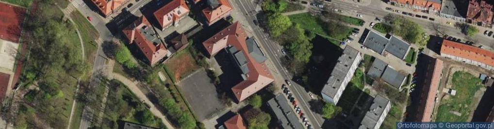Zdjęcie satelitarne I Liceum Ogólnokształcące Im.jana Smolenia