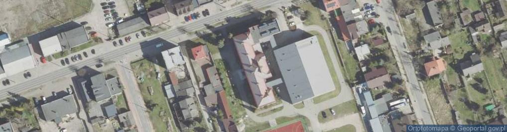 Zdjęcie satelitarne I Liceum Ogólnokształcące Im. Juliusza Słowackiego W Skarżysku-Kamiennej