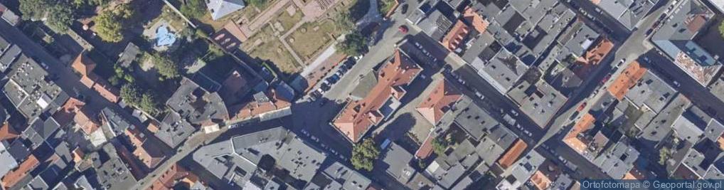 Zdjęcie satelitarne I Liceum Ogólnokształcące Im. Mikołaja Kopernika