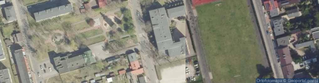 Zdjęcie satelitarne I Liceum Ogólnokształcące Im. Tadeusza Kościuszki W Turku