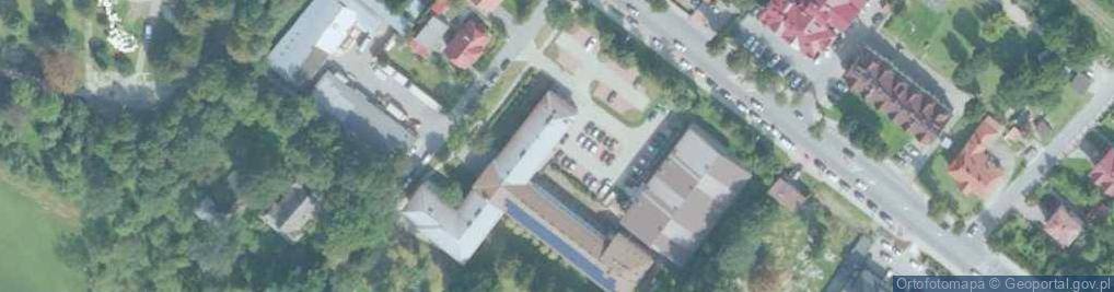 Zdjęcie satelitarne I Liceum Ogólnokształcące Im. Władysława Orkana W Limanowej