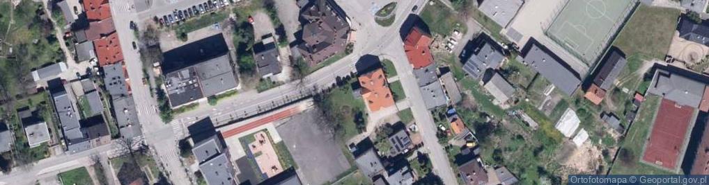 Zdjęcie satelitarne I Liceum Profilowane
