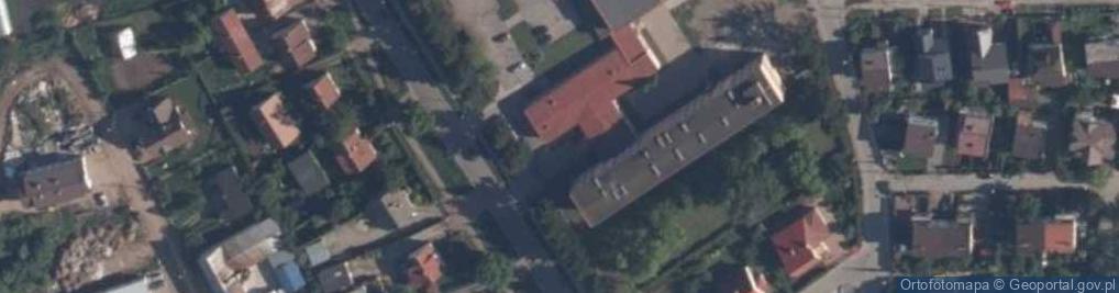 Zdjęcie satelitarne I LO im. Jana Kochanowskiego