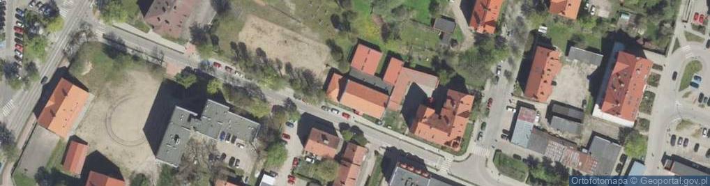 Zdjęcie satelitarne I LO im. W. Kętrzyńskiego