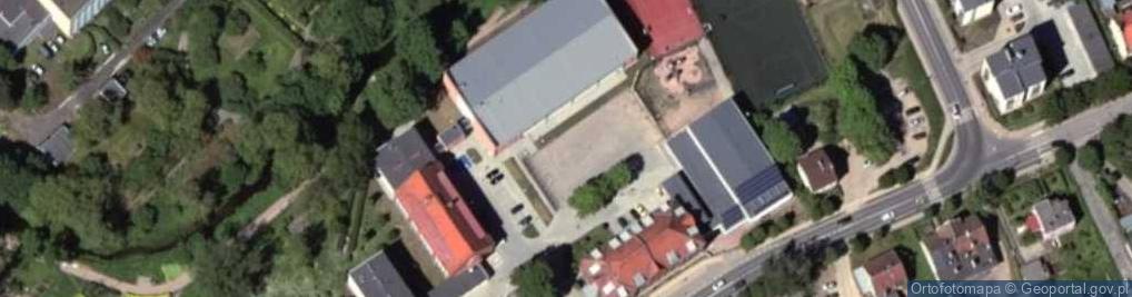 Zdjęcie satelitarne II Liceum Ogólnokształcące Dla Dorosłych W Biskupcu