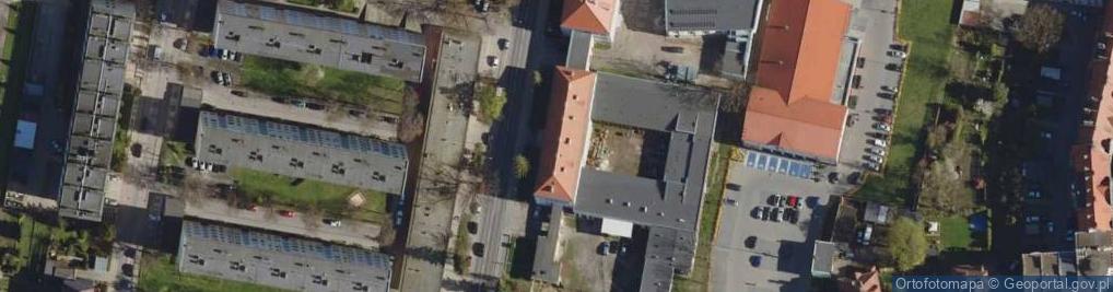 Zdjęcie satelitarne II Liceum Ogólnokształcące Dla Dorosłych W Kluczborku