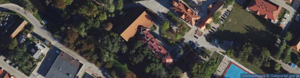 Zdjęcie satelitarne II Liceum Ogólnokształcące Dla Dorosłych