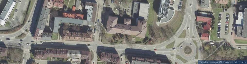 Zdjęcie satelitarne II Liceum Ogólnokształcące Im.hetmana Jana Tarnowskiego W Tarnowie