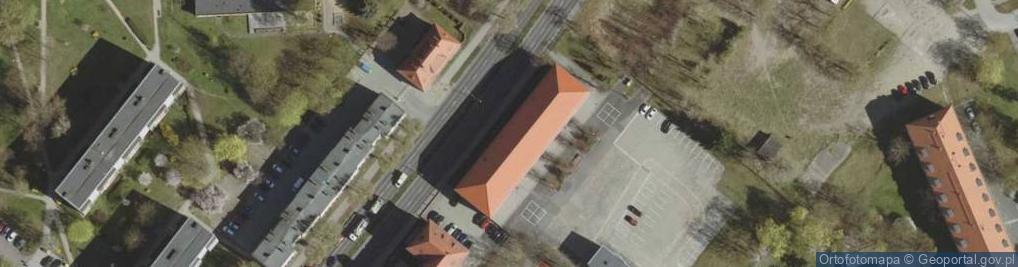 Zdjęcie satelitarne II Liceum Ogólnokształcące Społecznego Towarzystwa Oświatowego W Pile