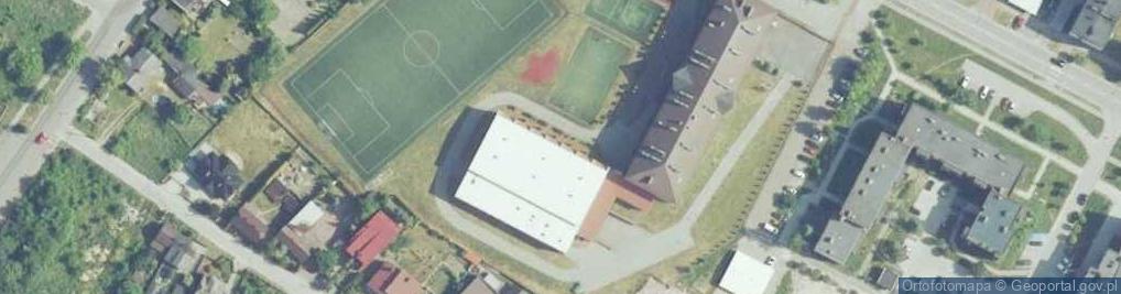 Zdjęcie satelitarne II Liceum Ogólnokształcące W Jędrzejowie