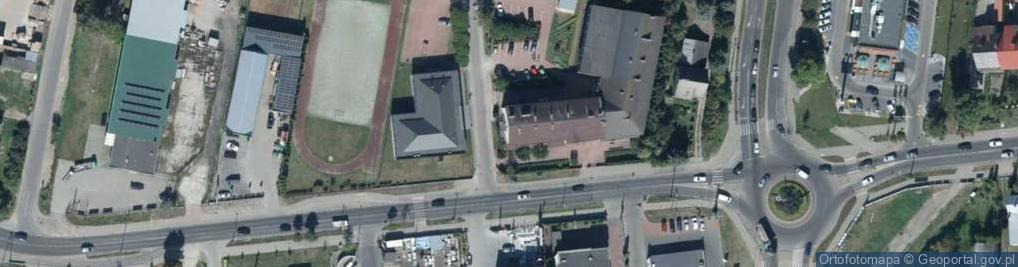 Zdjęcie satelitarne II LO w ZS nr 2 im. Aleksandra Świętochowskiego