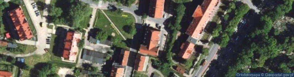 Zdjęcie satelitarne II Prywatne Liceum Ogólnokształcące W Kętrzynie