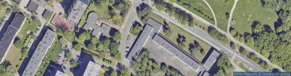 Zdjęcie satelitarne III Liceum Ogólnokształcące Im. Stanisława Wyspiańskiego