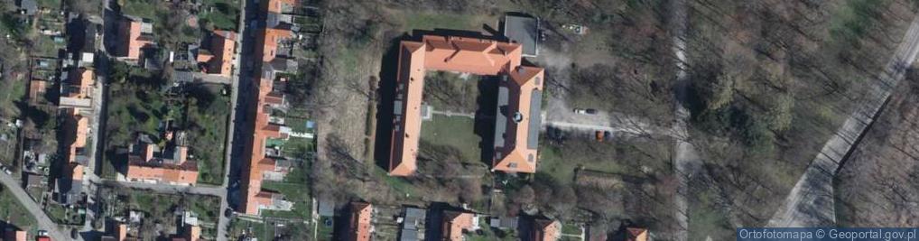 Zdjęcie satelitarne III Liceum Ogólnokształcące