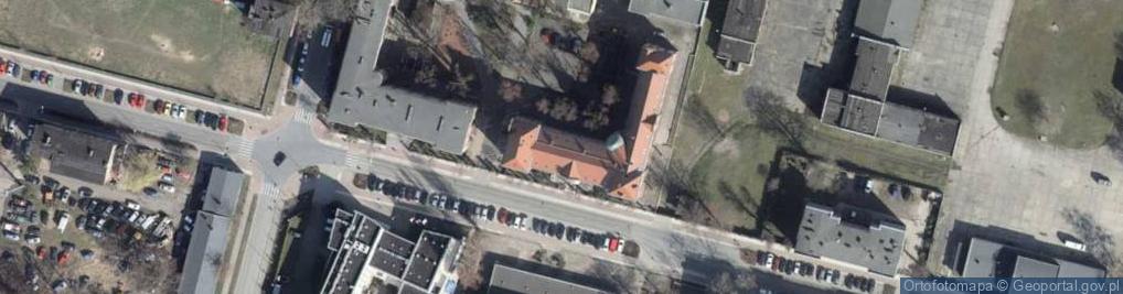 Zdjęcie satelitarne III Profilowane w ZS nr 3 im. Oskara Langego