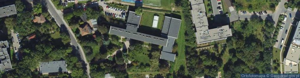 Zdjęcie satelitarne IV Liceum Ogólnokształcące Dla Dorosłych W Krakowie