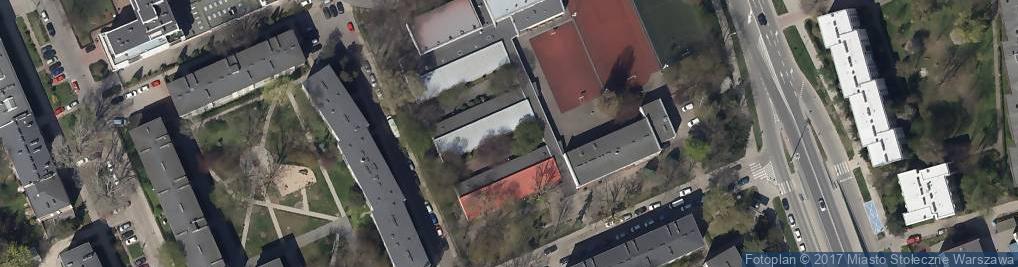 Zdjęcie satelitarne IV Liceum Ogólnokształcące Im. Adama Mickiewicza